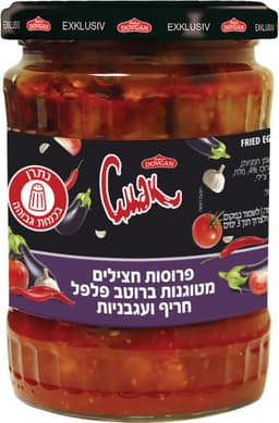 פרוסות חצילים מתוג. ברוטב פלפל חריף 530ג