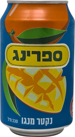 ספרינג מנגו פחית 330 מ"ל