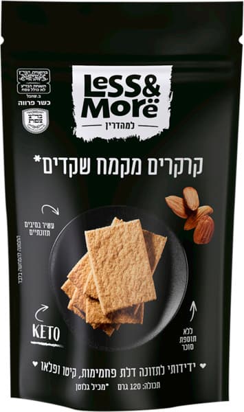 קרקר מקמח שקדים 120