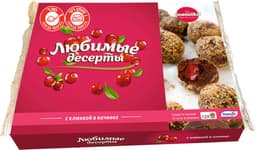 כדורי ביסקוויט  קקאו בטעם חמוציות 200 גר