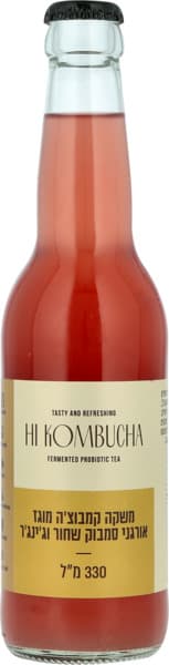 משקה קמבוצה מוגז סמבוק אורגני 330 מ"ל