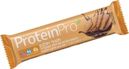 פרוטאין פרו-חטיף חלבון טבעוני עוגיות פריכות ושוקו 60 גרם