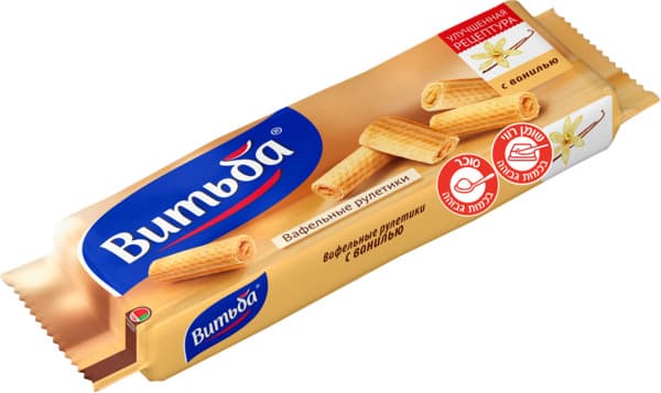 גלילי וופל בטעם וניל