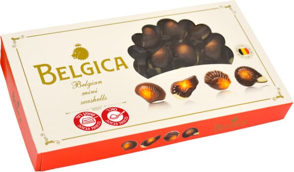 בונ שוקולד בלגי בצורת צדפות ים250BELGICA
