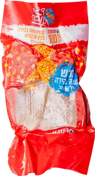 סטייק טונה בהירה ללא עור 100% דג תנובה