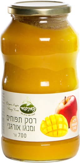 רסק תפוח מנגו אורגני 700 גר נטורפוד