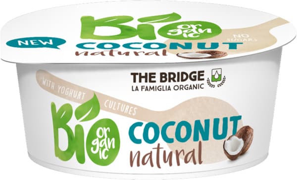 ביוגורט קוקוס אורגני ללא גלוטן 125 גר`