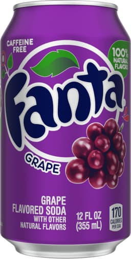 פאנטה אמריקאית ענבים פחית 355 מ"ל