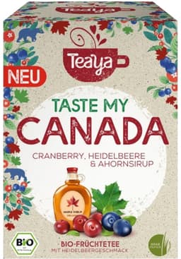 תה פירות  פטל, אוכמניות ומייפל  17 שק