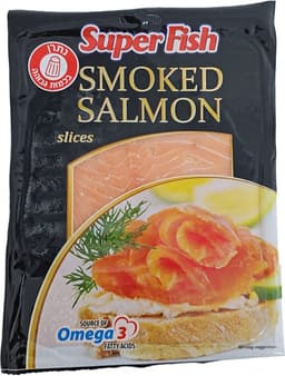 סלמון מעושן פרוס 100 גרם תומר