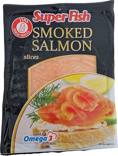 סלמון מעושן פרוס 100 גרם תומר