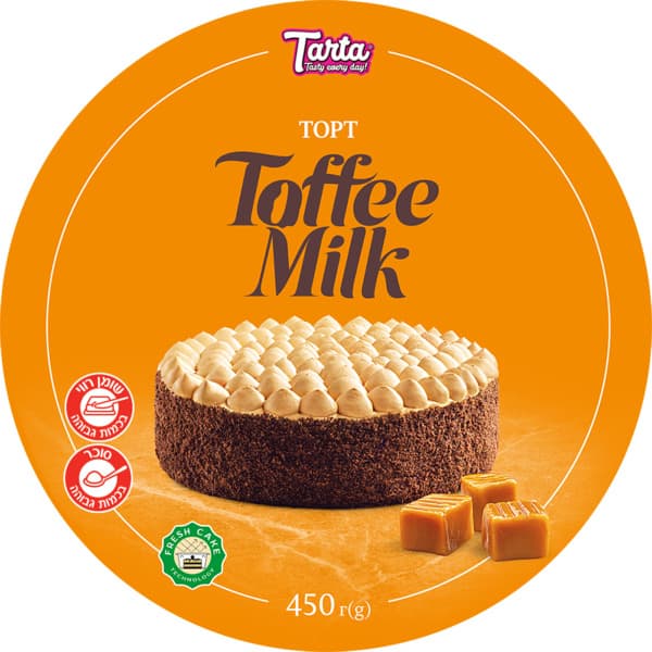 עוגת טופי טרטה 450 ג