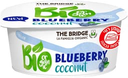 ביוגורט קוקוס אוכמניות אורגני ללא גלוטן