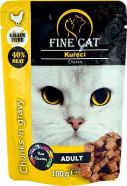 פיין קט פאוץ עוף ללא