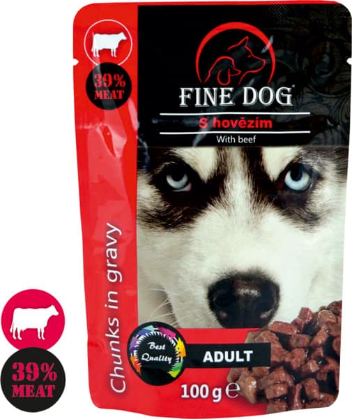 פיין דוג פאוץ בקר לל