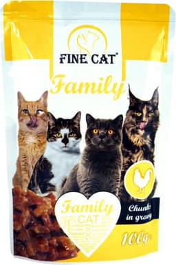 פיין קט פאוץ עוף ברו