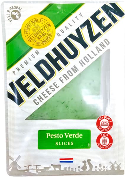 גבינה פסטו ירוק פרוס