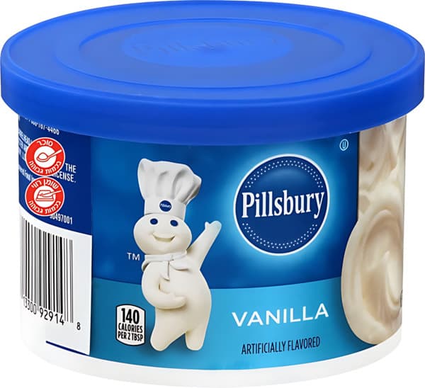 קרם ציפוי לעוגה וניל פילסברי 284 גר