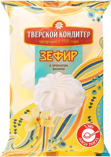 ממתק מוקצף בטעם וניל