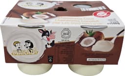 Yahourt יוגורט פרימיום טעם קוקוס 3.2% שומן 4*125 גרם