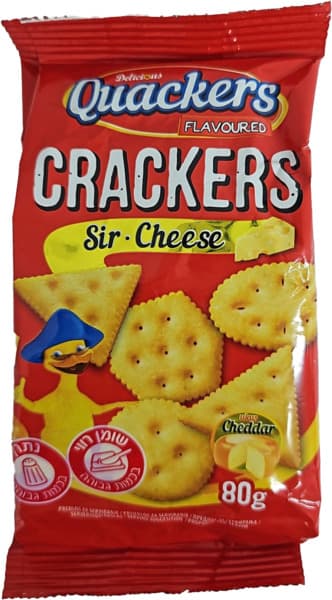 קווקארס קרקר בטעם גב