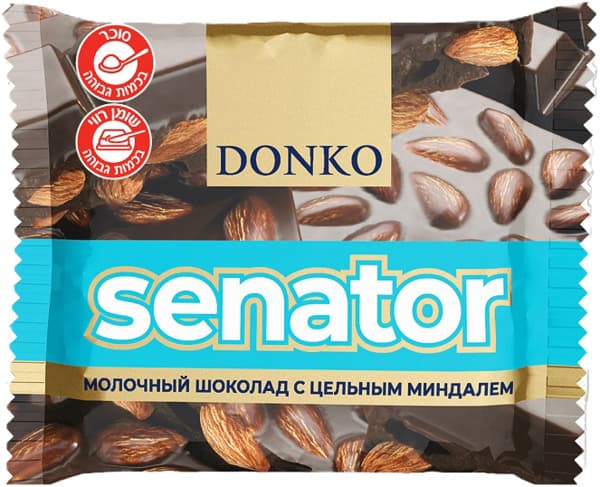 שוקולד חלב עם שקדים