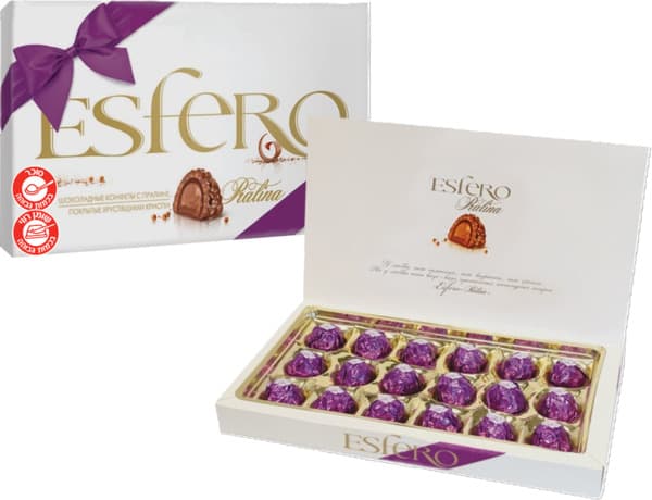 שוקולד פרלינה ממולא