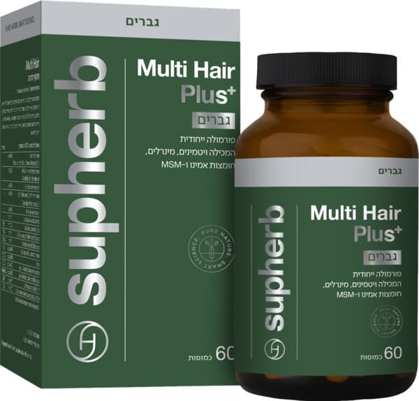 סופהרב - מולטי ויטמין לגברים 60 טבליות