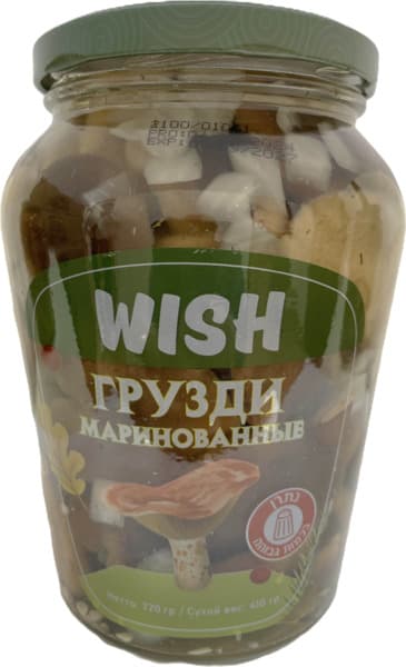 פטריות שיטאקי מוחמצו