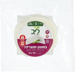 מוצרלה גוש פרוס טבעוני 175 גרם