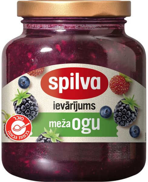 ריבת פירות יער 380 ג