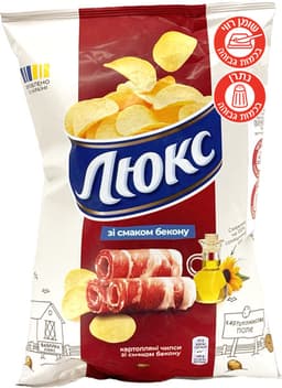 חטיפי תפ"א בטעם בייקון ליוקס 125 גר