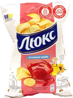 חטיפי תפ"א בטעם סרטן ים ליוקס 125 גר