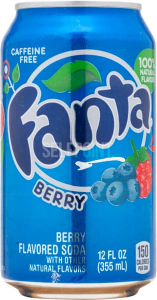 פאנטה  אמריקאית פירות יער פחית 355 מ"ל