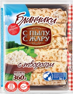 בלינצס במילוי גבינה לבנה 360 גר