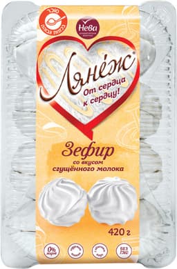 זפיר בטעם ריבת חלב 420 גרם NEVA