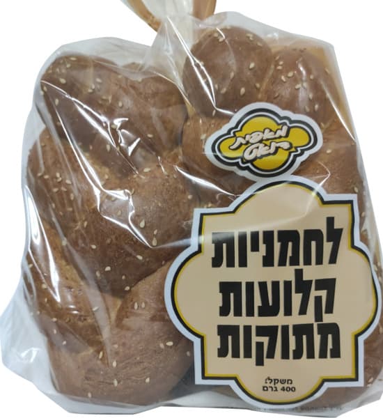 לחמניות המבורגר 6 יחידות 400 גרם