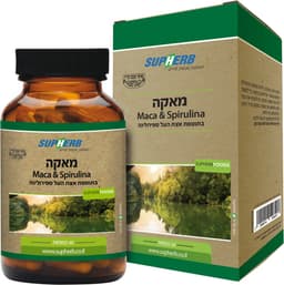 סופהרב - מאקה ספירולינה 4:1 60 כמוסות בד"ץ