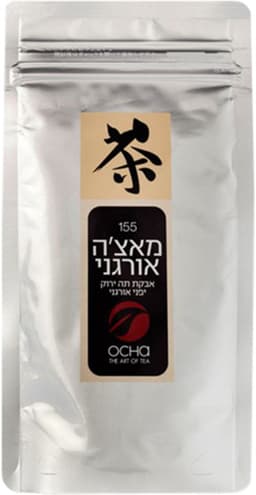 תה ירוק מאצה אורגני 50 גר
