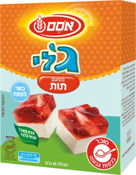 ג'לי בטעם תות כשל"פ 90ג
