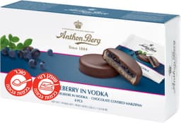 אנטון ברג-מרציפן אוכמניות בוודקה  220 גר