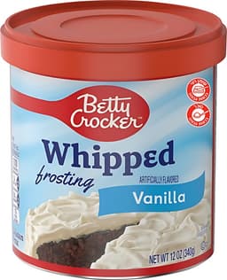 בטי קרוקר קרם ציפוי מוקצף וניל 340 גר