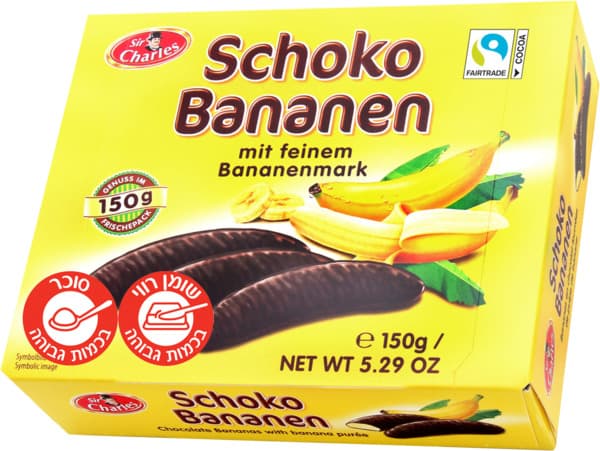 גונץ-בננה ציפוי מריר 150 גר