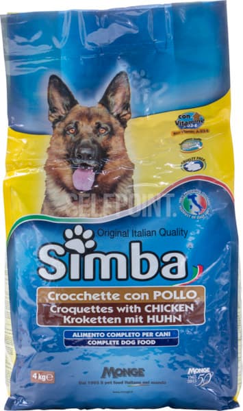 אוכל כלבים סימבה עוף
