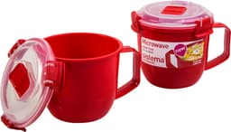 ספל מרק מעוגל למיקרו