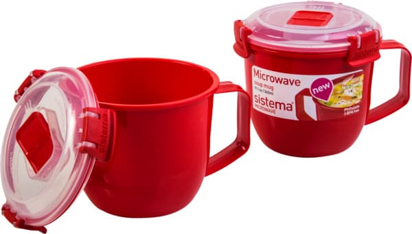 ספל מרק מעוגל למיקרו