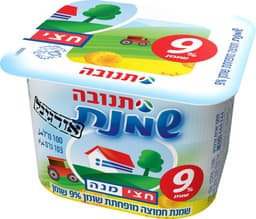 שמנת חצי מנה 9% שומן 100 מ"ל תנובה