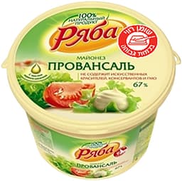 מיונז פרוואנסל בדלי 800 גר RYABA