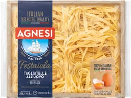 פסטה טליאטלה ביצים 250 גר Agnesi