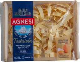 פסטה פפרדלה ביצים 250 גר Agnesi